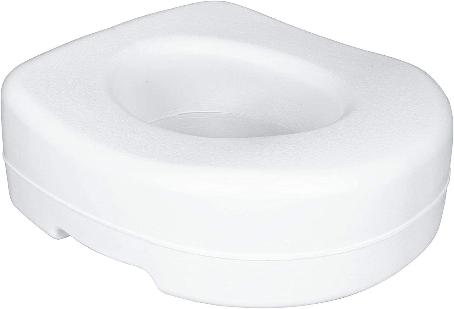 Toilet Seat Riser Adds 5 Inch of Height to Toilet Raised Toilet Seat