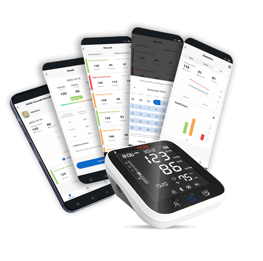 Connect Smart Bluetooth Upper Arm Blood Pressure Monitor Automatic Blood Pressure Machine