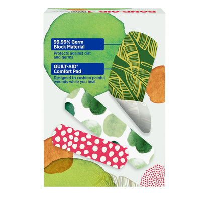 Brand Flexible Fabric Bandages, Forest, Assorted, 30 Count