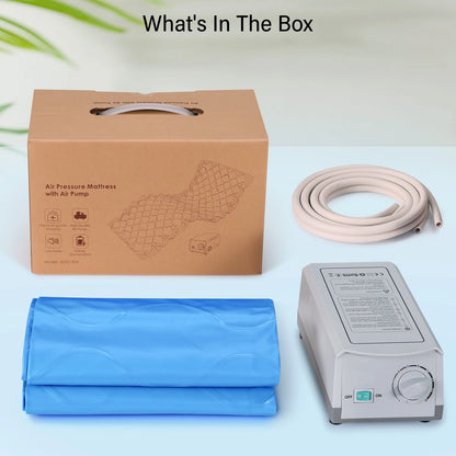 Alternating Air Pressure Mattress Pad, Medical Grade Relief Ulcer Bed Sores Air Mattress for Hospital Bed and Home Use
