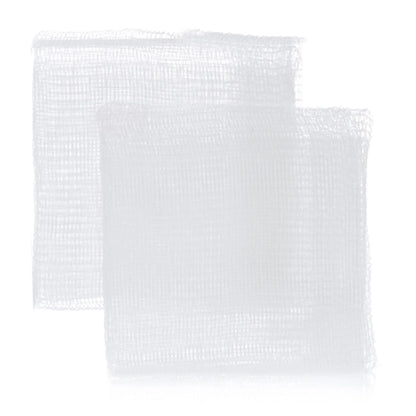 Woven Gauze Sponges, Sterile Cotton Wound Pads, 4 in X 4 In, 2 per Pack, 50 Packs, 100 Total
