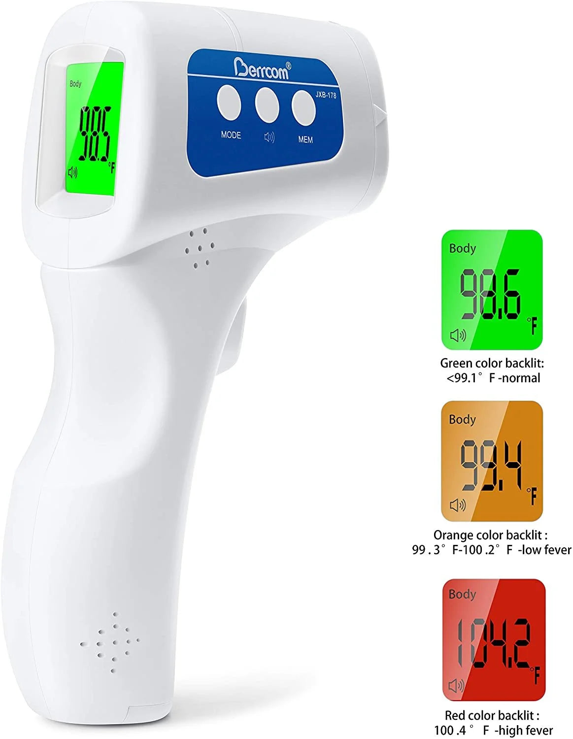 Non-Contact Infrared Thermometer (Fda Approved)
