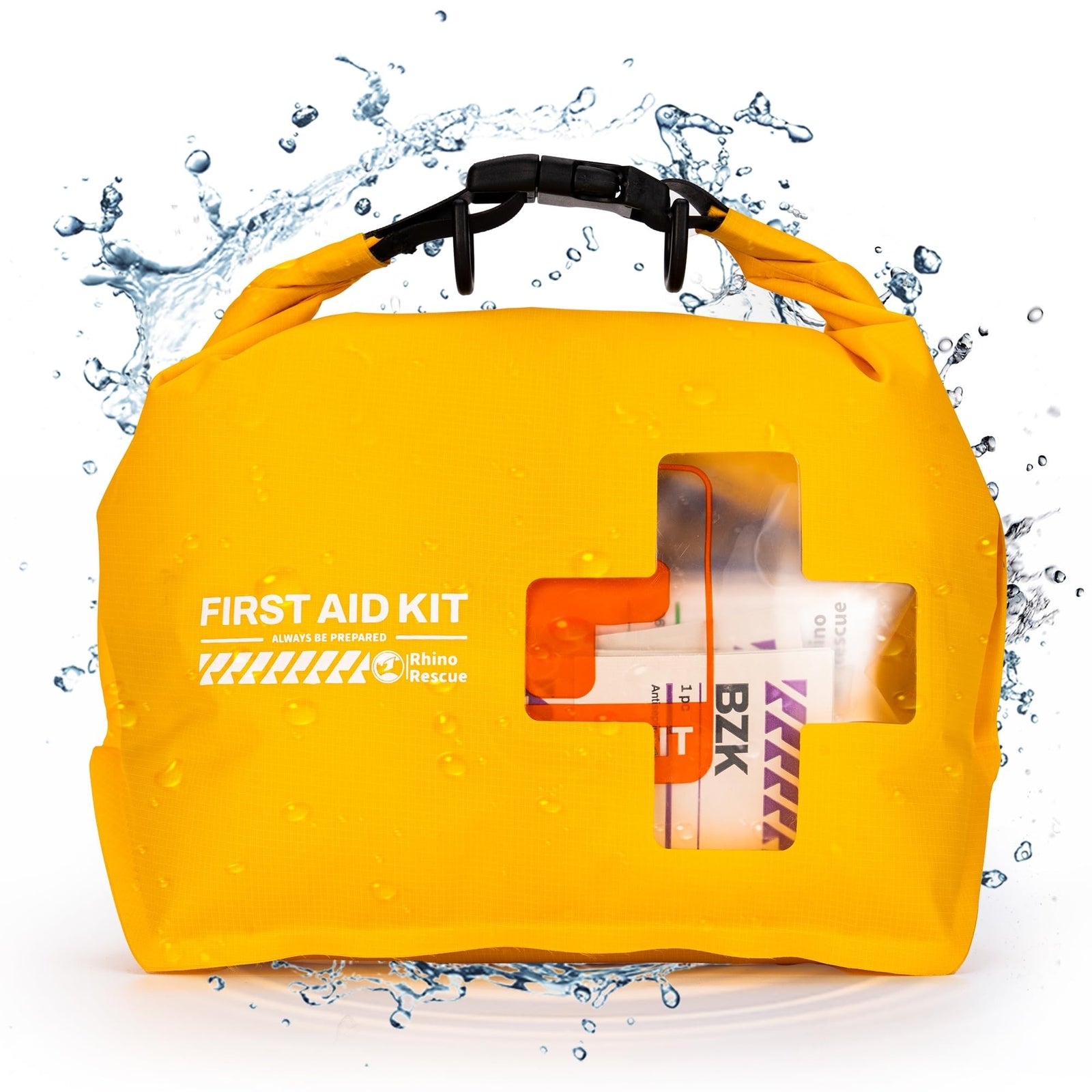 RHINO RESCUE Waterproof First Aid Kit, Lightweight Boat Dry Bag, Emergency Su...
