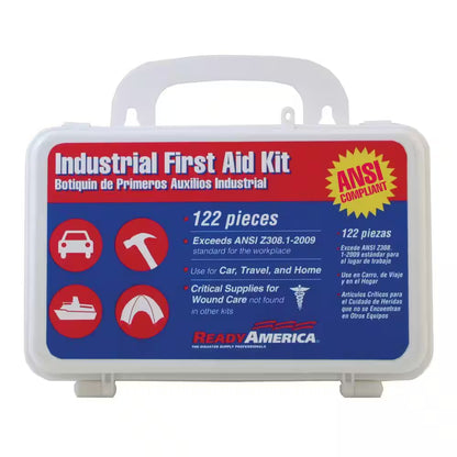 122-Piece Industrial First Aid Kit (4-Pack)