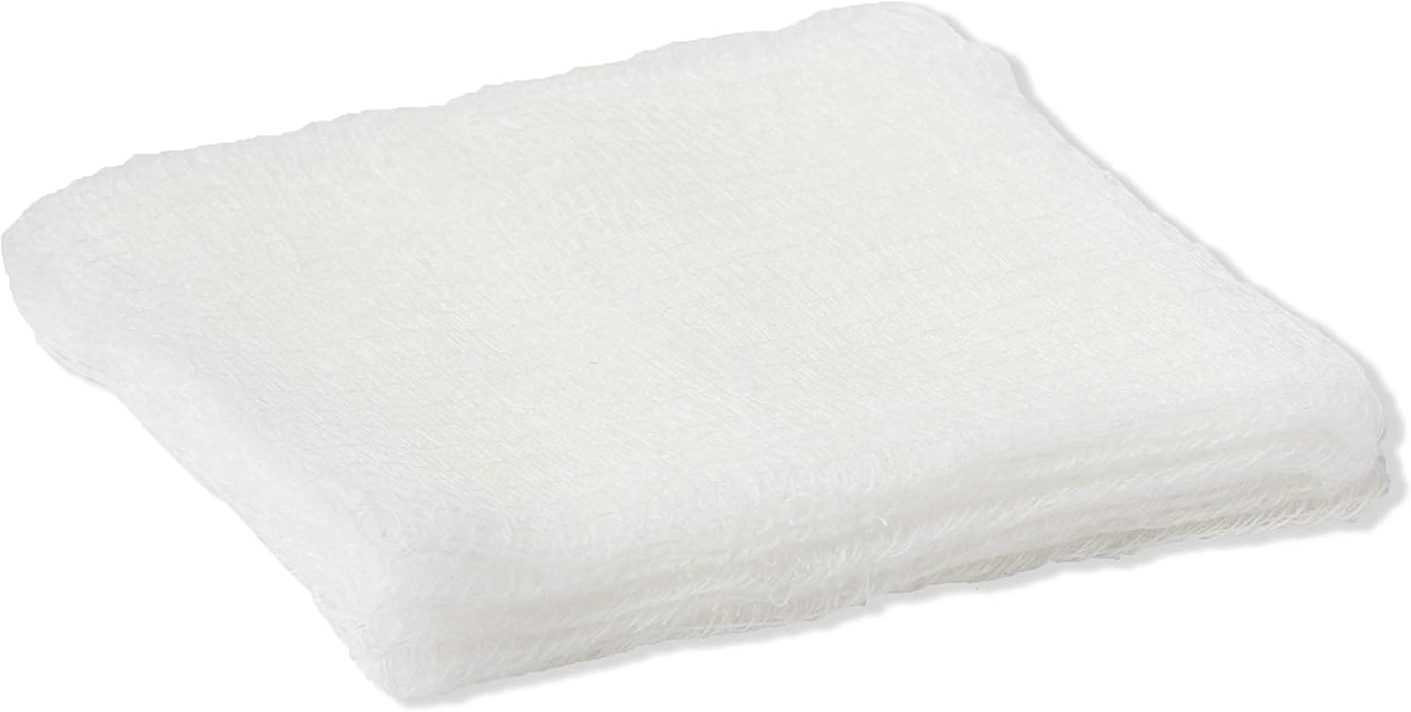 4 X 4 Inch Gauze Sponges, 100% Cotton, 8-Ply Woven Non-Sterile Gauze (Pack of 20
