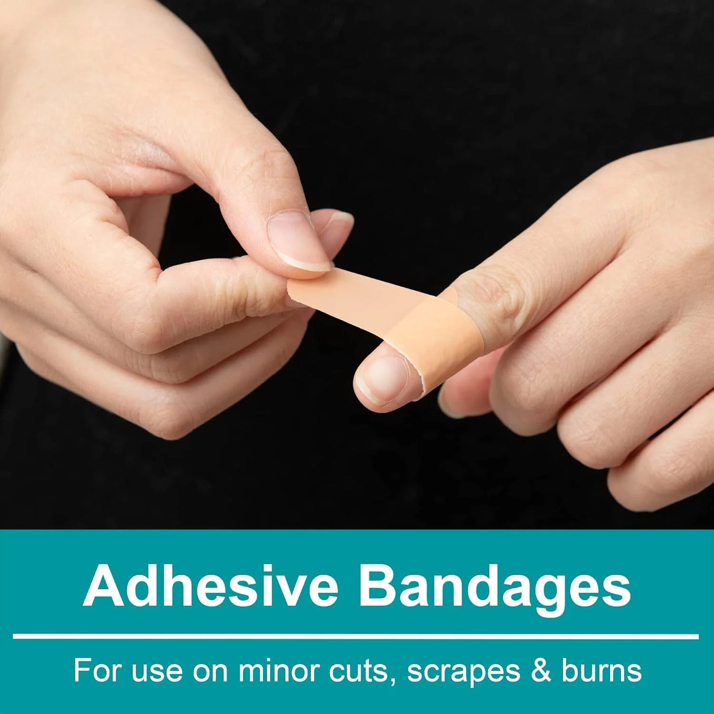 160 Piece First Aid Kit Refill - Portable Replacement Medical Supplies, Basic Outdoor Essentials Survival Kit, for Office, Business, Home or Car Boxes and Cabinets