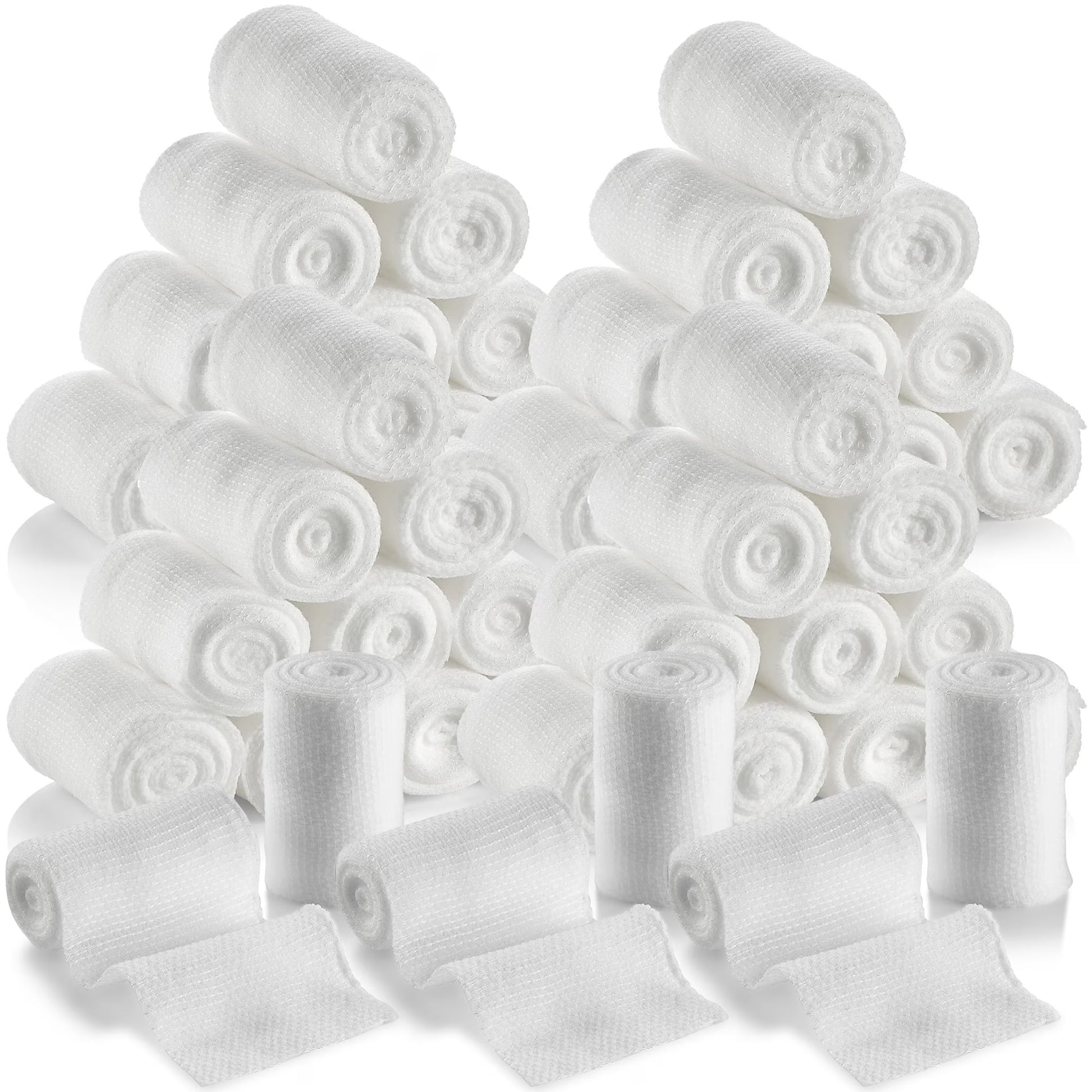 Bandage Rolls 48 Count, 2" X 4.1 Yds Medical Grade Gauze