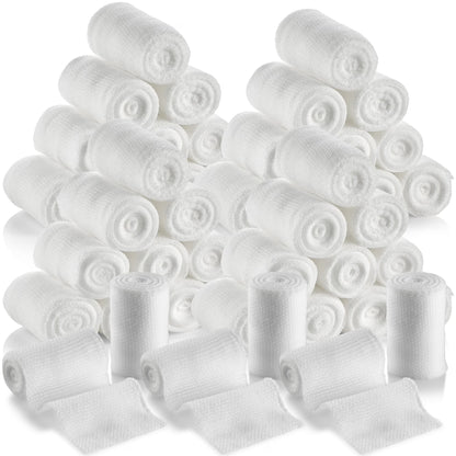 Bandage Rolls 48 Count, 2" X 4.1 Yds Medical Grade Gauze