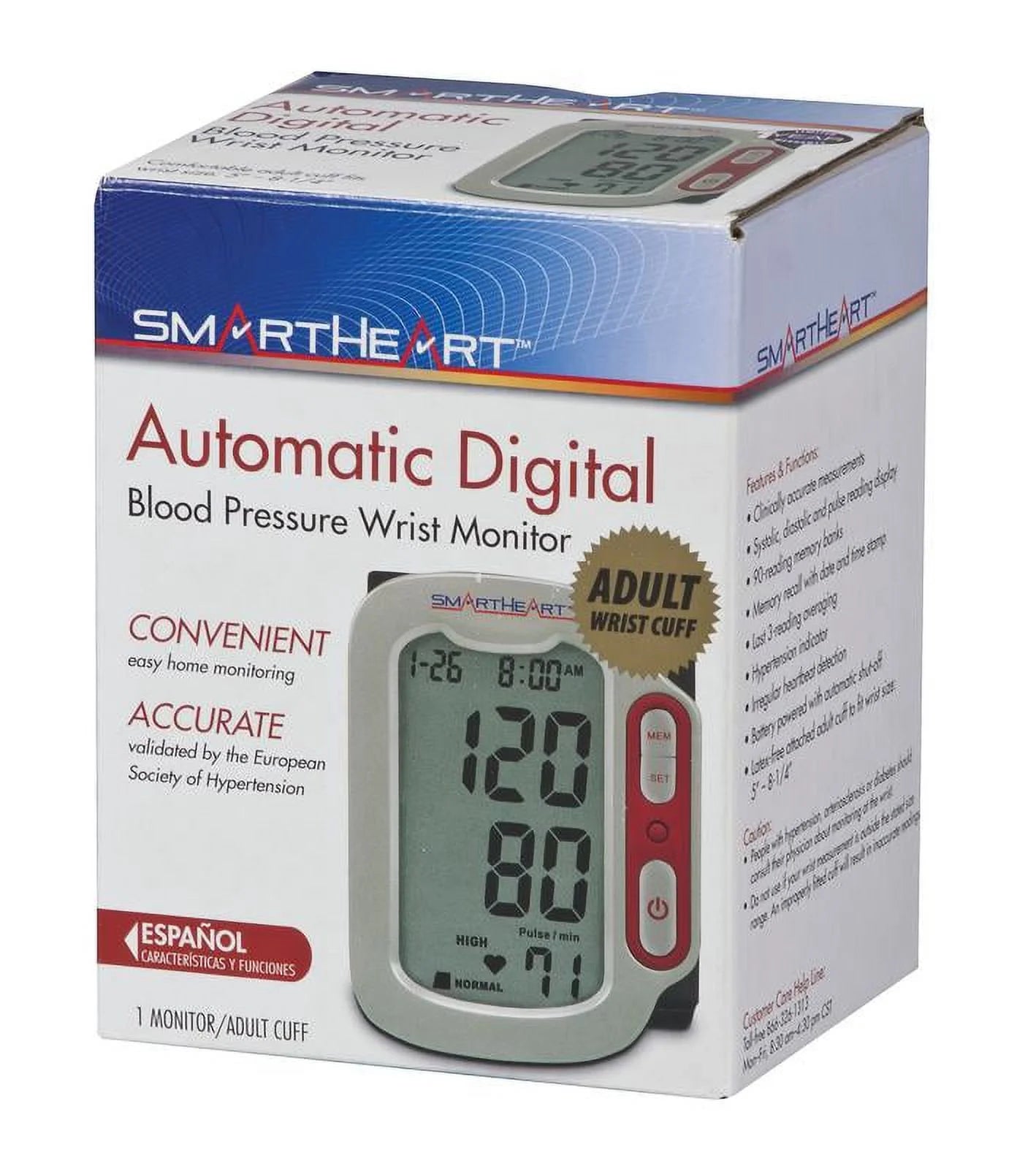 Digital Blood Pressure Sport Wrist Monitor
