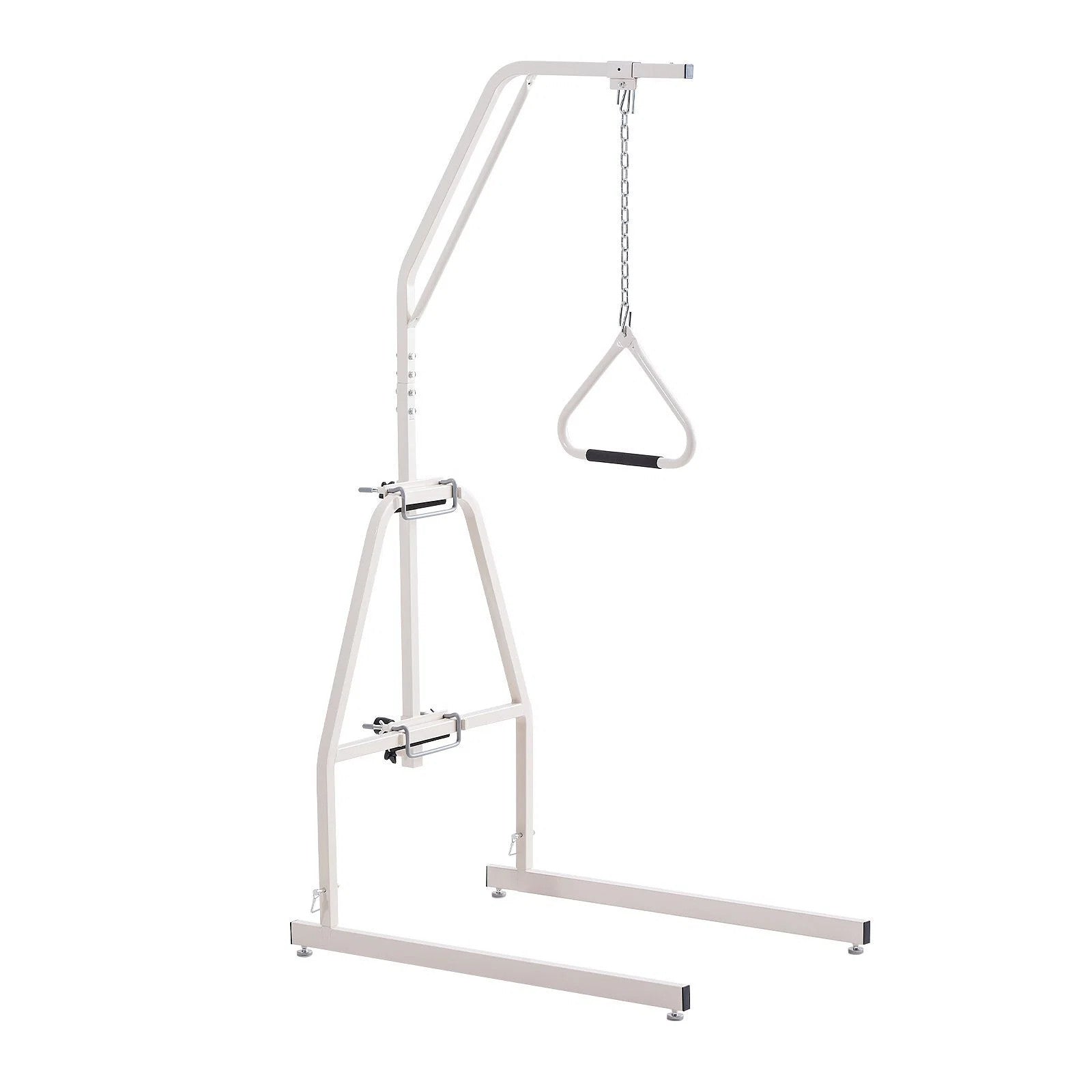 Trapeze Bar for Bed Mobility, Bed Trapeze with Clamps and Floor Stand, 250LBS We