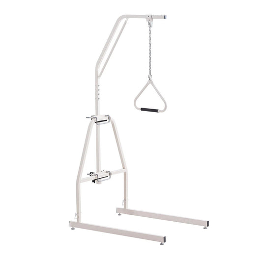 Trapeze Bar for Bed Mobility, Bed Trapeze with Clamps and Floor Stand, 250LBS We