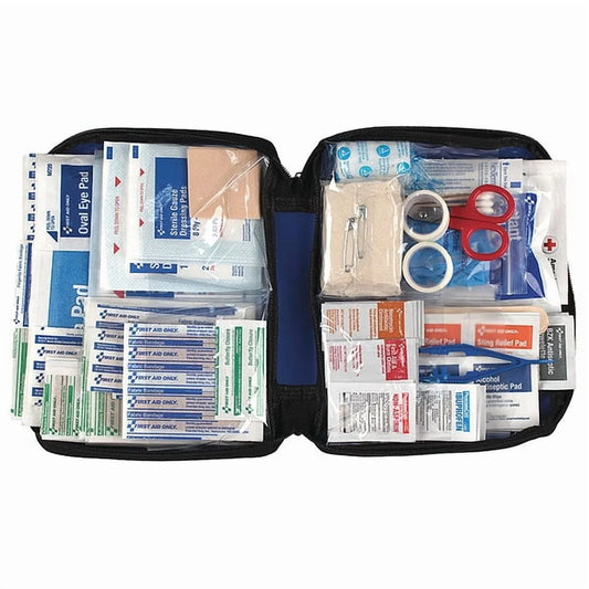 First Aid Kit W/House,312Pcs,2 7/8X7",Bl 91081