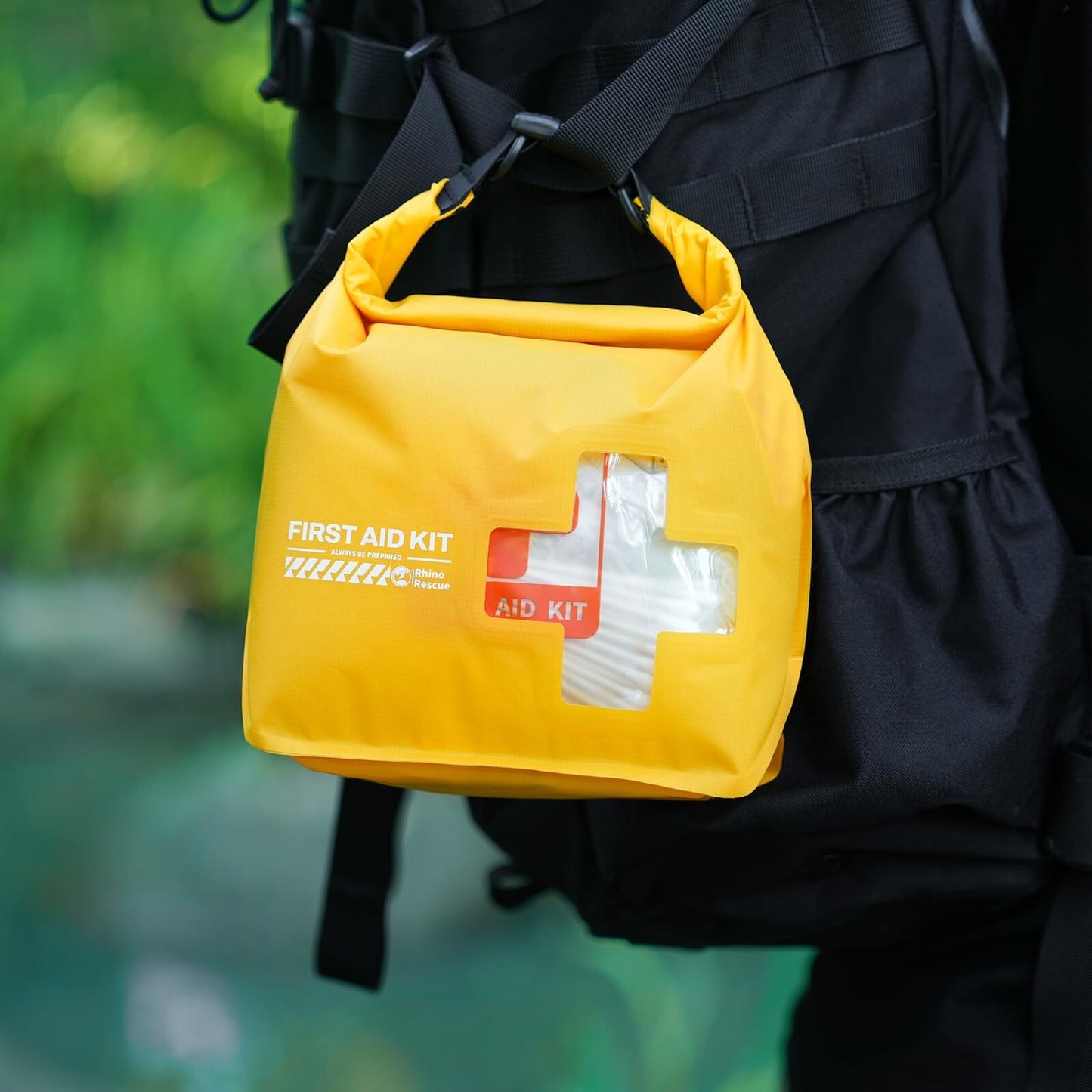 RHINO RESCUE Waterproof First Aid Kit, Lightweight Boat Dry Bag, Emergency Su...