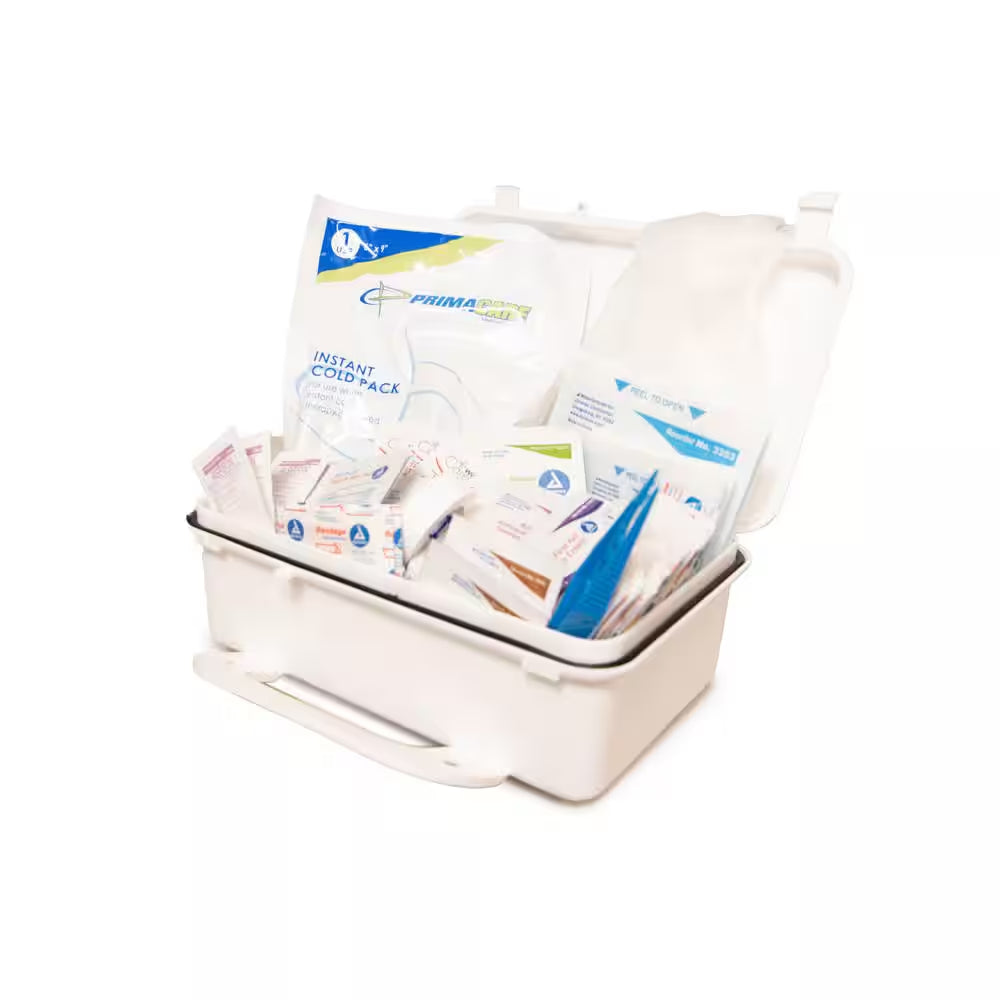 96-Piece 10-Person OSHA Poly First Aid Kit