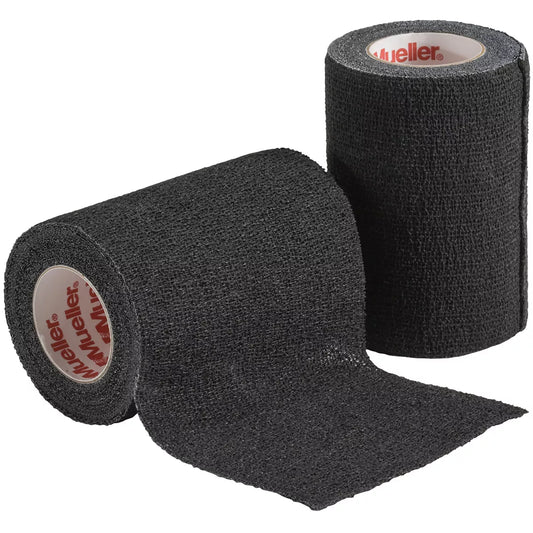 Mueller Sports Medicine Self-Adhering Sports Wrap - 3" X 6 Yd - Black